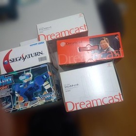 SEGA SATURN DREAM CAST BOX ONLY 6 TYPES SET #7d1805