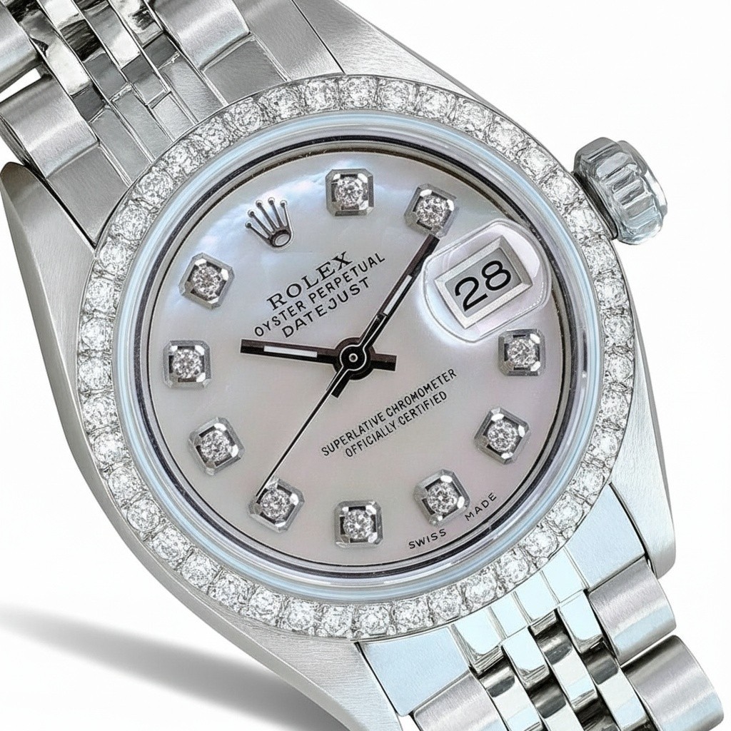 Rolex Datejust Steel White MOP Bezel