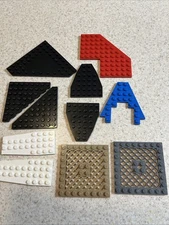 LEGO Mixed lot 11 PCS Wedges, Grates 4151b, 2401,4475,50303,2413,30504,92584
