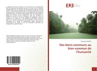 Ruyenzi Schadrack | Des Biens Communs Au Bien Commun De L'humanité | Taschenbuch