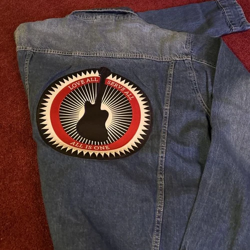HARD ROCK CASINO Atlantic City Denim Jean Jacket BRAND NEW WITH TAGS SZ LARGE image 17