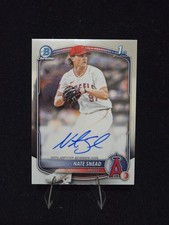 2025 Bowman Draft - Chrome Prospect Autographs Nate Snead #CPA-NSN (AU, RC)