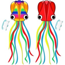 Large Octopus Kites for Kids Adults,Big Kite for Beginners, Kites for Kids A...