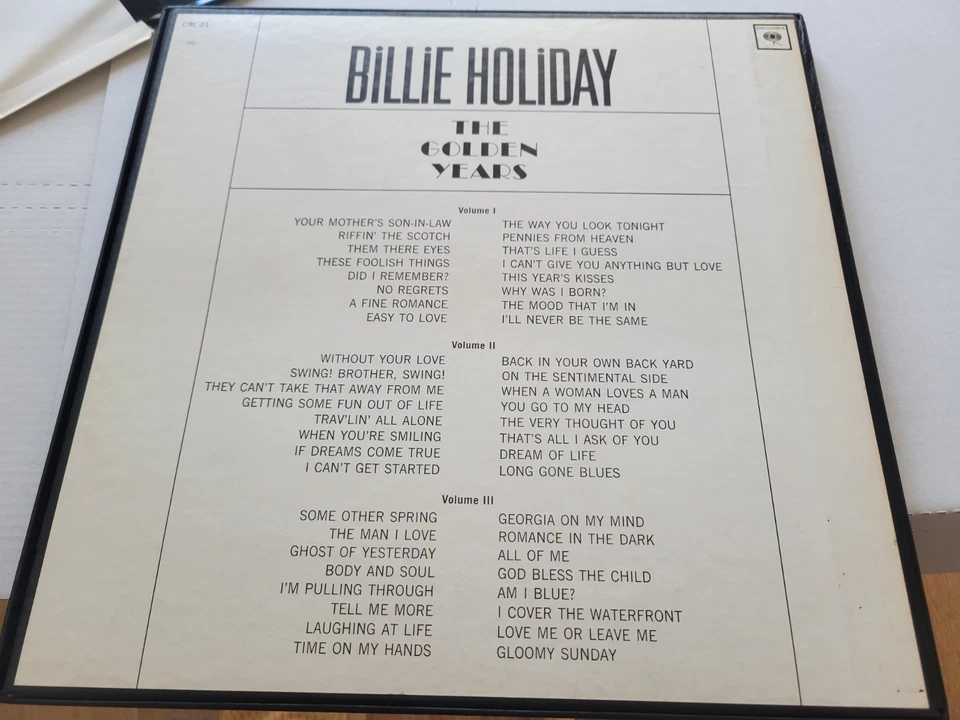 BILLIE HOLIDAY - The Golden Years 1962 MONO 3Lp Box Set + Booklet NM-/EX to NM - Image 3 of 4