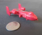 Oringinal Vintage 1984 Hasbro Takara TRANSFORMERS POWERGLIDE RED MINIBOT Jet toy