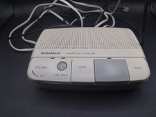 Vintage Radio Shack FM Phone Line Intercom Model 43-483 with Adapter White Read