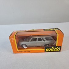 Boxed Solido Peugeot 504 Civile. Gam 2 No 23c