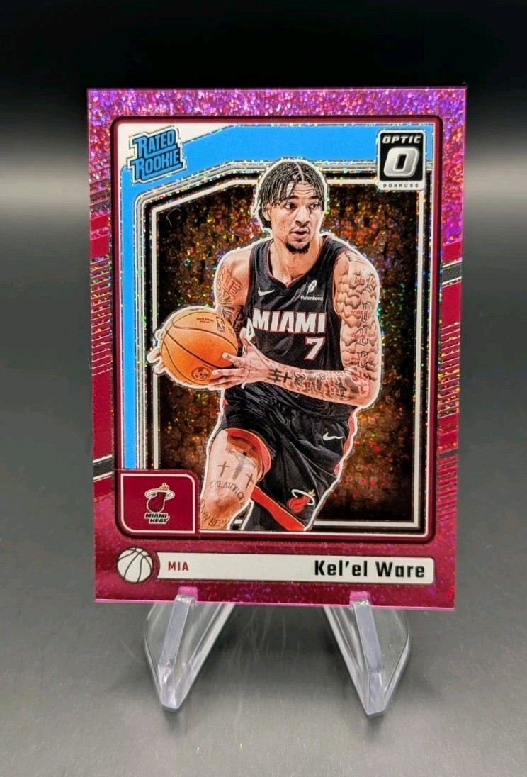 2024 Kel'el Ware Donruss Optic Rated Rookie Pink Glitter Prizm #'d /275 #280 RC