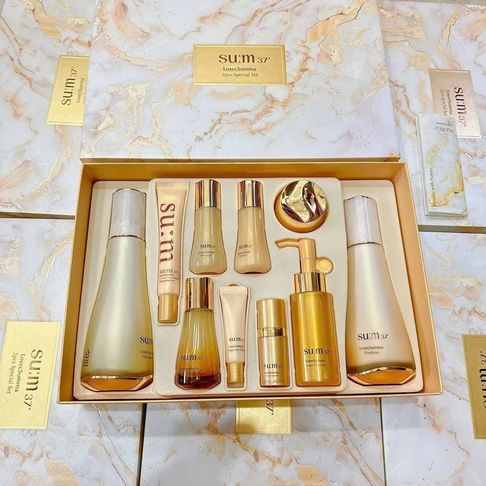 SU:M37 LosecSumma Elixir Suavizante de Piel Emulsión Set Especial Antienvejecimiento SUM37 Foto 3 de 4