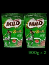 NESTLE MILO ACTIV-GO Malted Chocolate Drinks Energy Drinks 900g x 2 (lot of  2 )