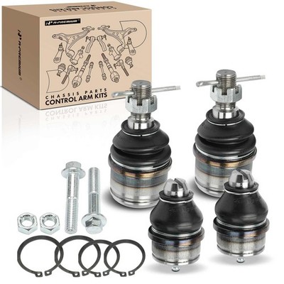 Set of 4 Front Upper & Lower Ball Joints Kit for Ford F-250, F-350, Excursion RW