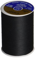 230A-2 Dual Duty All-Purpose Thread, 400 Yards/1 Spool of Yarn, Black