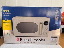 Russell Hobbs Retro 20L Microwave Cream NEW RRP £100 RHM2044C