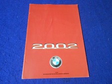 Original 19751976 Bmw 2002 Prestige Brochure