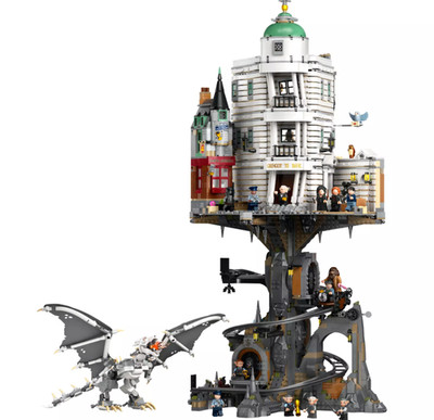 NEW Gringotts Wizarding Bank D76417-PCS-4803 Magical Building Complete set Gift