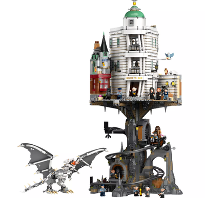 #ad NEW Gringotts Wizarding Bank P76417 PCS 4803Magical Building Complete set Gift $277.97