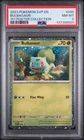 2023 POKEMON SVP PROMO 151 POSTER COLLECTION #046 BULBASAUR PSA 8