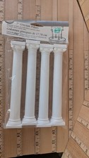 VTG New Wilton 7” Grecian Pillars for Tiered Cakes Wedding Decorating Supplies