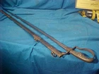 1860s CIVIL WAR Union OFFICERS DRESS SWORD w SCABBARD