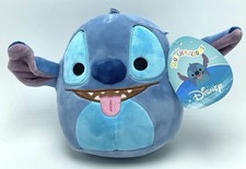New w/Tags 7" Squishmallows Disney Stitch Tongue Plush HTF From Lilo Stitch