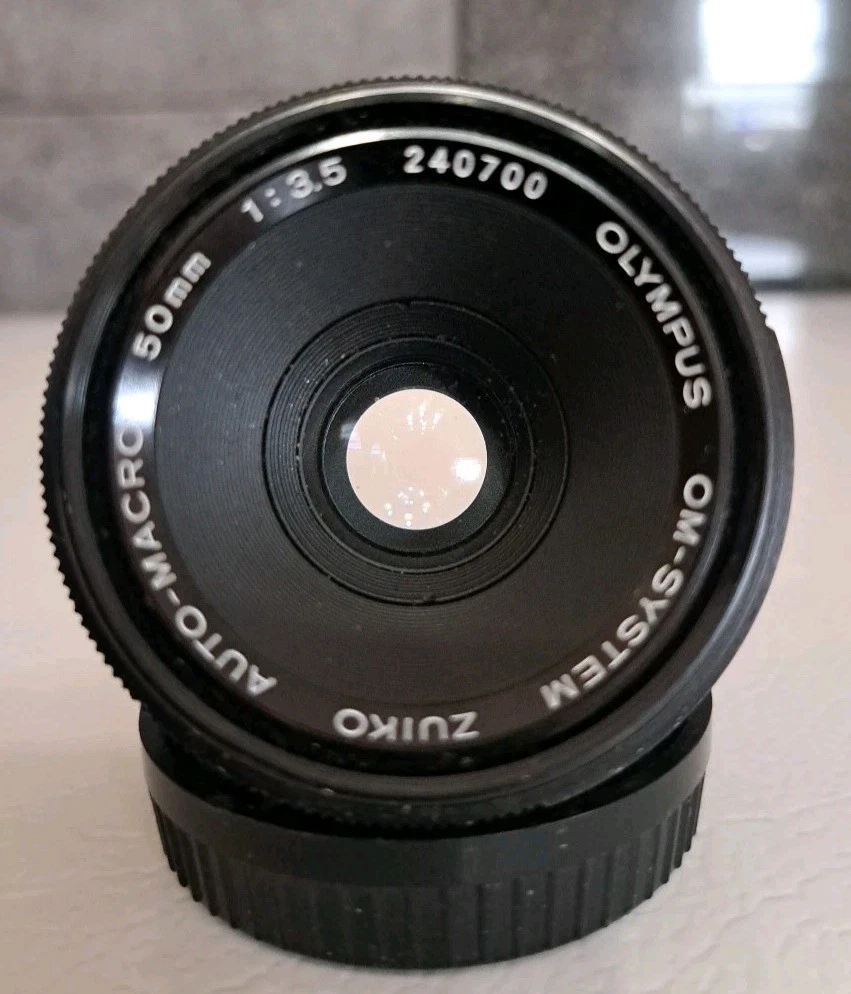 美品□ OLYMPUS OM-1 + MACRO 50mm F3.5 露出計稼働 【公式通販】