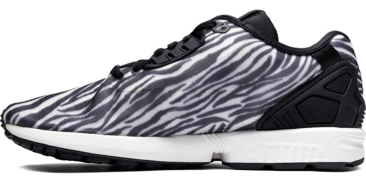 Adidas ZX Flux Decon Vintage White Core Black Zebra B23728 Adidas ZX Flux Decon Vintage White Core Black Zebra B23728