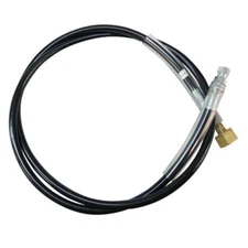 6' HIGH PRESSURE REGULATOR TO CYLINDER EXTENSION HOSE - LEFT HAND THREAD