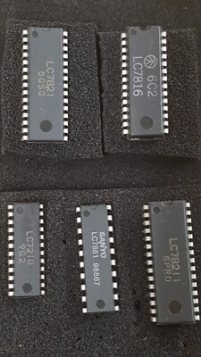 Sanyo LC7821, LC7816, LC7818, LC7881, LC78211 DIP type as obtained