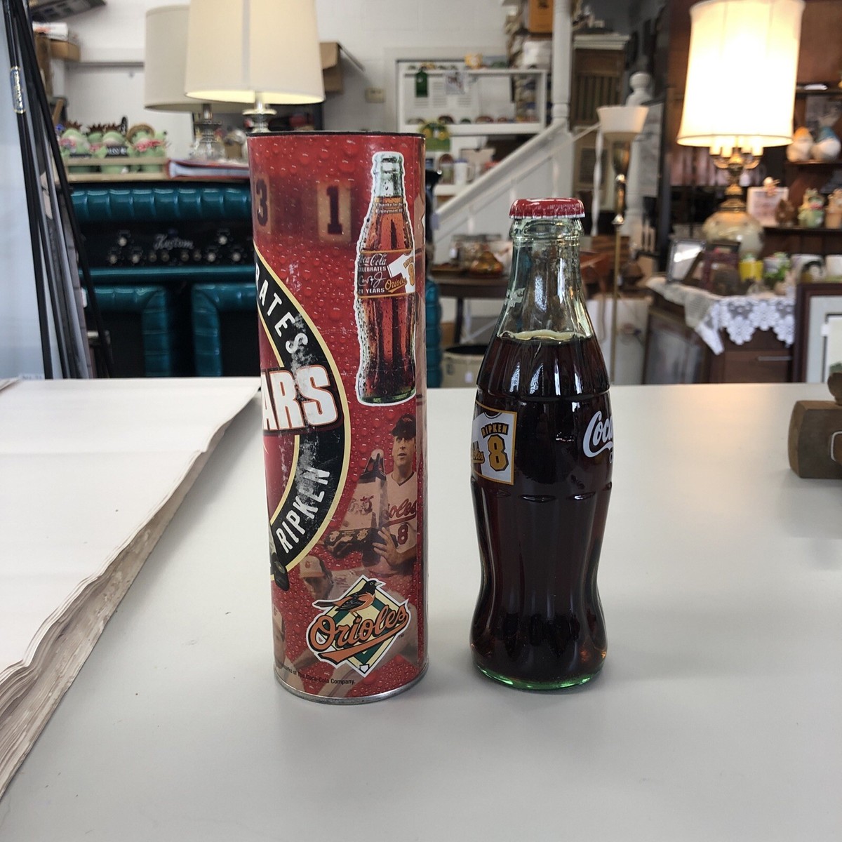 Cal Ripken Jr Baltimore Orioles 21 Years Commemorative Coca Cola