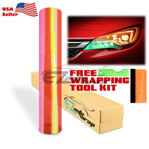 Chameleon Gloss Color Change Headlight Tint Fog Lights Tail light Vinyl Film - Foto 48 di 72