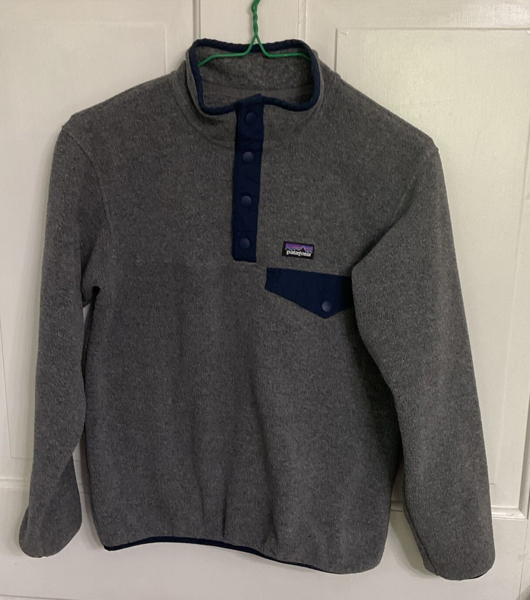 Patagonia Synchilla フリース Sサイズ グレー/ネイビー