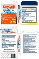 Vicks Dayquil Severe,VapoCool OCT2025, 12x4 ct,48 total, Cold & Flu