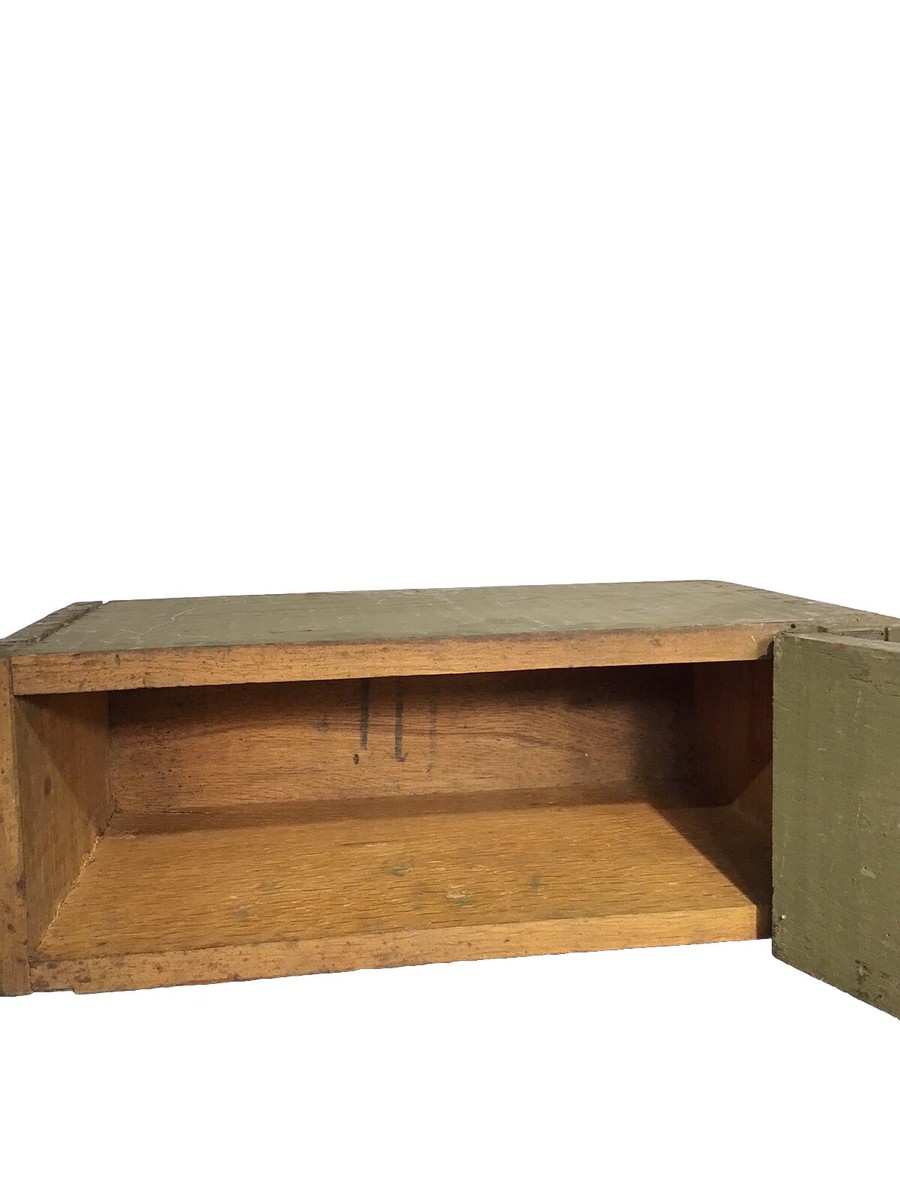 Vintage Army Gear Guns 30 Cal WWI Wood Ammo Box Marked CHEST Vintage Army Gear Guns 30 Cal WWI Wood Ammo Box Marked CHEST