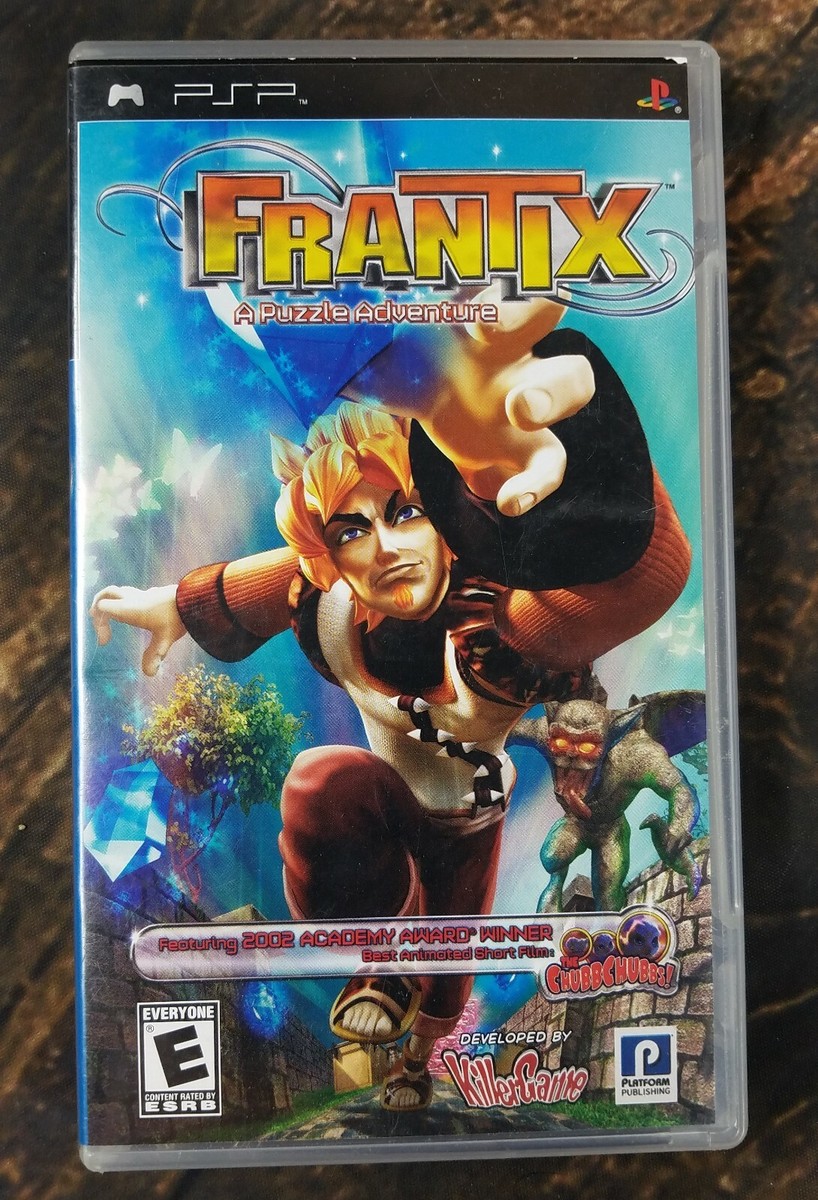 Frantix A Puzzle Adventure Game for PSP SONY Playstation Portable