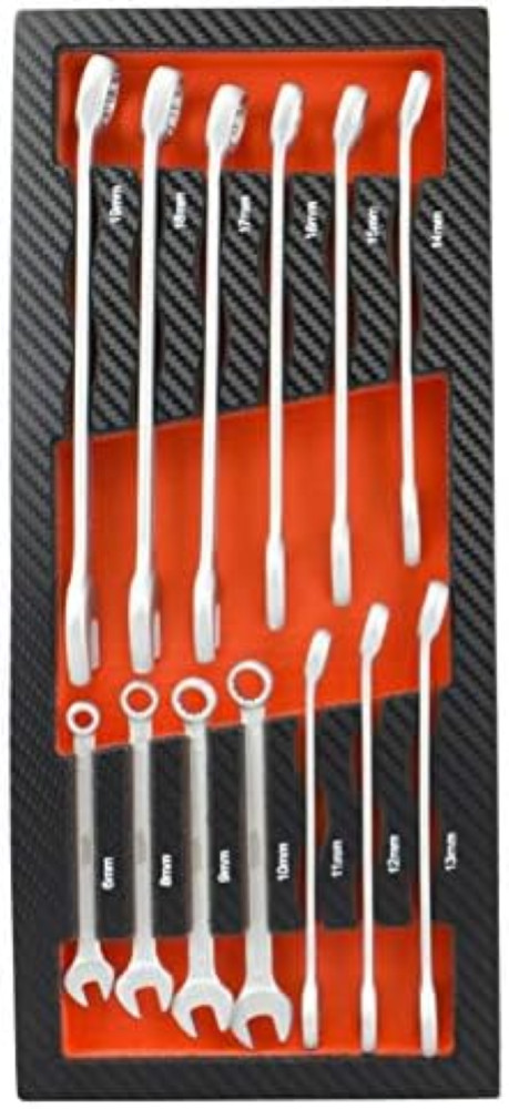 Fischer Darex - Modulo schiuma 13 chiavi miste per servante da officina