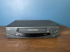 Philips Magnavox VCR 4 Head VHS Player VRZ222AT21 Works No Remote