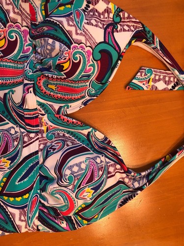 Catalina Halterkini Top Print Medium New - Picture 7 of 8
