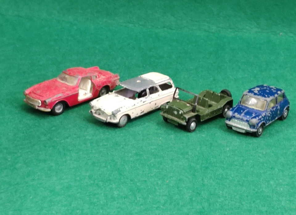 LOTTO MACCHININE MODELLINi 1:43 OBSOLETI DINKY CORGI TOYS no mebetoys politoys - - Immagine 3 di 4