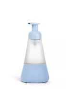 Cleancult Foaming Hand Soap Glass Dispenser Shatter Resistant Periwinkle 12oz