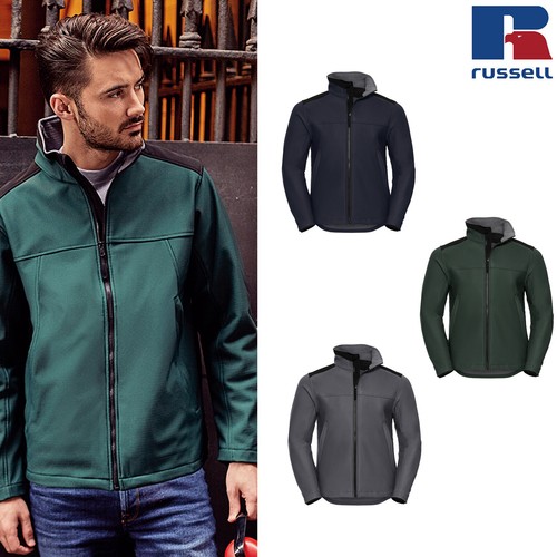 Russell Mens Workwear Softshell Jacket 