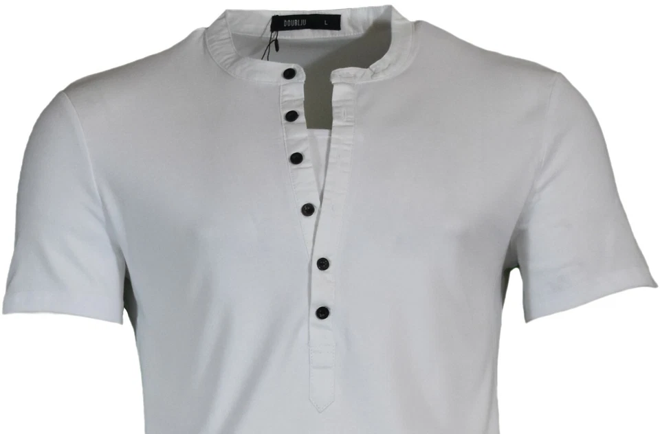 Camisas de manga corta Henley con botones para hombre - talla grande solamente - 100 % algodón - nuevas con etiquetas Foto 2 de 4