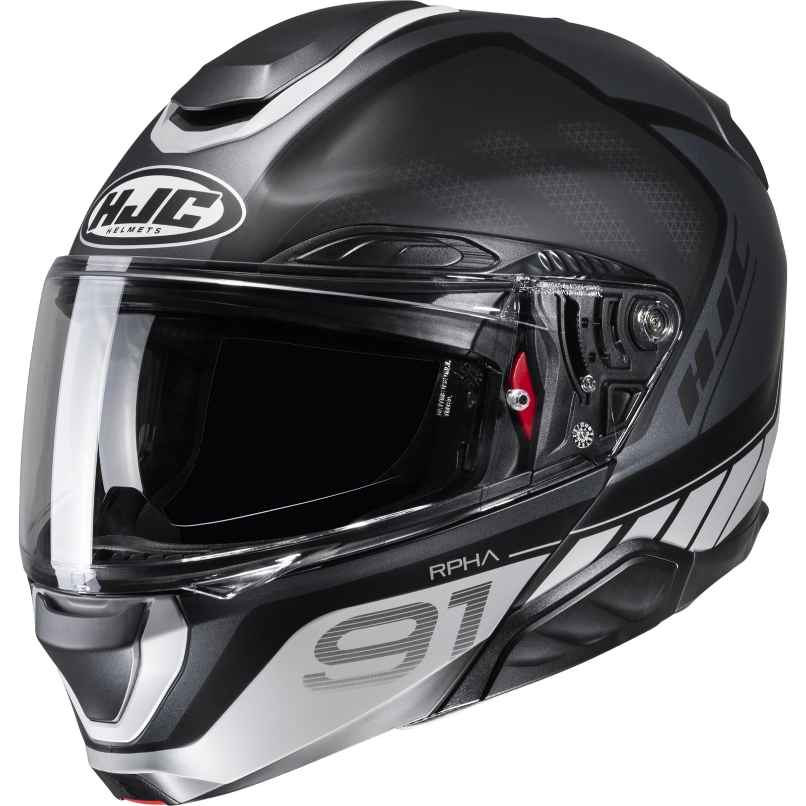 HJC Motorcycle Helmet RPHA 91 Rafino MC5SF Size L Flip-up Helmet with Sun Visor