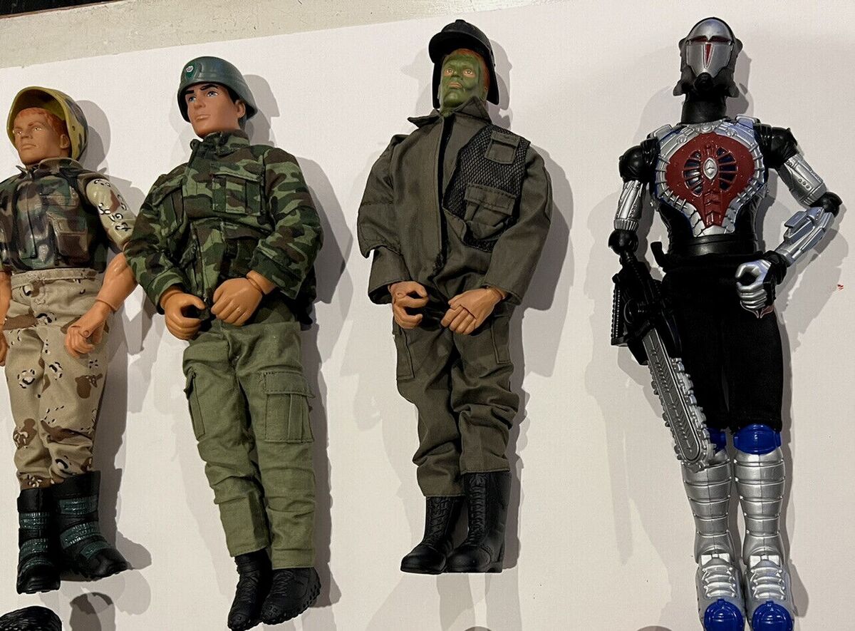 Lot of 8 G.I Joe Army/Ninja 12” Action Figure Dolls Vintage Lot of 8 G.I Joe Army/Ninja 12” Action Figure Dolls Vintage