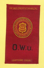 SILK  -  AMERICAN  TOBACCO  CO. -  COLLEGE  SILK  -  O.W.U.  - 1910