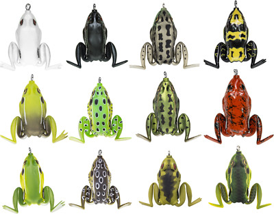 Lunkerhunt Pocket Frog 1 3/4 inch Hollow Body Frog Bass Fishing Surface Bait