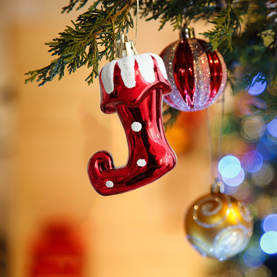 2pcs Christmas Tree Hanging Festive Supplies Xmas Decor for Home Office