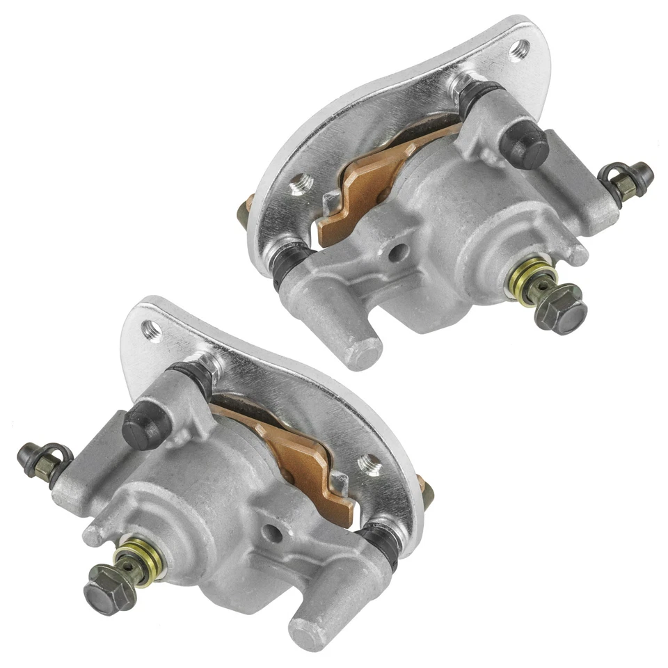 Pinza de freno delantera derecha y derecha con pastillas para Yamaha Kodiak 700 YFM700K 4x4 2016-2021 Foto 4 de 4