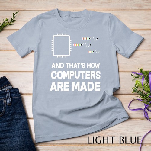 Computer Engineering Funny Geek Engineer Software Gift T-Shirt Unisex T-shirt - Picture 5 of 15