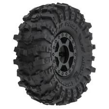 Pro-Line 1/24 Mickey Thompson Baja Pro X F/R 1.0" MTD 7mm Black Holcomb (4) 1021