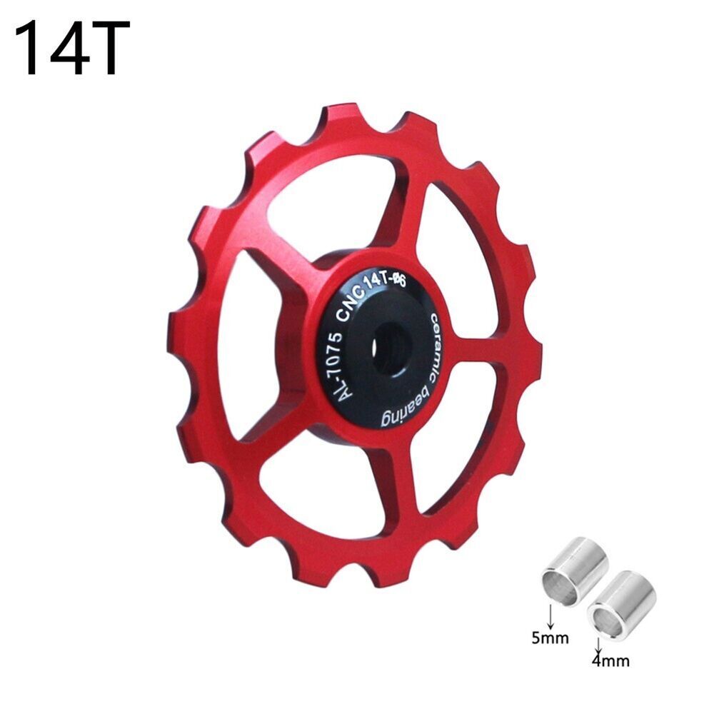 11-14T Wheel MTB Ceramic Bearing Jockey Pulley road Bike/Bicycle Rear derailleur